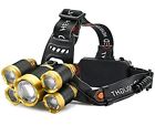 Cooolla001us Headlamp Headlamps Lumens Led Flashlight Rechargeable Lights Working 637673633343