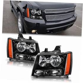 V052401 Corkiauto Assembly For 2007-2017 Chevy Tahoe / 07-13 Suburban Avalanche Head Headlights