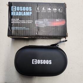 Bfgbh65 Cosoos Led Headlamp Flashlight With Carrying Case 1.6oz Mini Head Lamp
