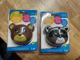 8694687301 Creatology Backyard Fun Critter Headlamp Set - Bear And Raccoon Kids Head Lights