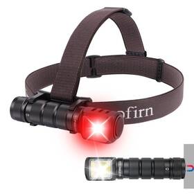 2100 Csteboke Hs42 Headlamp Rechargeable With Red Light - Sofirn Headlamps For Adults