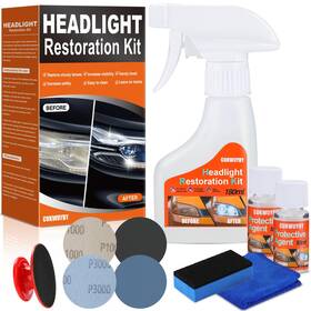 Qcqjj2 Cukwuyby Headlight Restoration Kit Cleaner Head Light