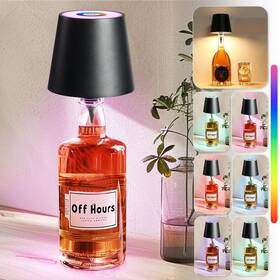 518k002-3 Czgor Cordless Bottle Lamp 5200mah Battery Operated Table Lamps Sha