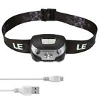 D-3200008 Lighting Ever Led Headlamp Flashlight Rechargeable Headlights Modes 732173435661