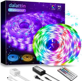 Tb51325044r-ra01 Dalattin Waterproof Led Lights Outdoor Strip 32.8ft Rgb 300 Leds C