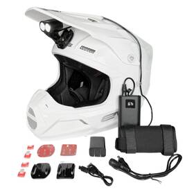 130004 Dango Design Navigator Helmet Led Trail Light 2 100 Lumen Rated Cree Leds Digital Read