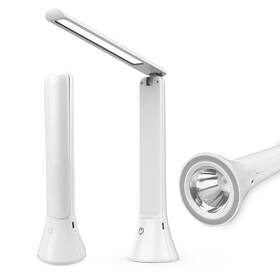 Danlinlee 704090739702 Rechargeable Desk Lamp With Flashlight Function Battery Powered Lamps F