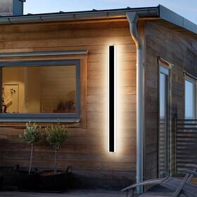 Daoseolo 747992587996 39 Inch Outdoor Modern Wall Light Led Lamp With 3 Lighting Modes 3000k