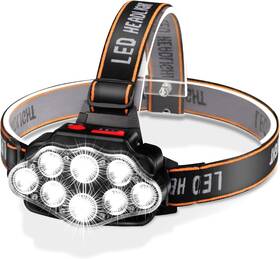 Da-0905  Dawinsie Headlamp Led Rechargeable High Lumen Bright Head Lamp With 8 Usb