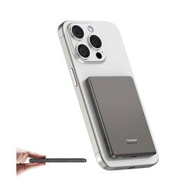 Mp051 Dbasne Magnetic Portable Charger 5 000mah Mag-safe Slim Wireless P... Fast Ship