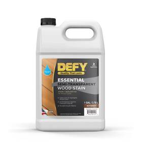300705 Defy Essential Semi-transparent Outdoor Wood Stain And Sealer In One 1 Gallo