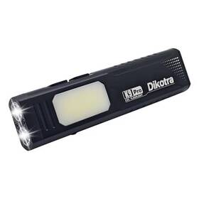 K9pro Dikotra Rechargeable Edc Flashlight 800 Lumens Usb-c Led Torch With Cob K9-black