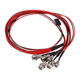 Dilwe532azg74tb Dilwe 6 Led Rc Car Light 3-7v Headlight Taillight Set 5mm/3mm Diameter F