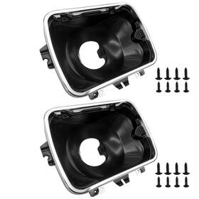 42437 Dimeani 769712947682 Headlight Bucket Kit 5x7 Mounting Fit For Chevrolet Express