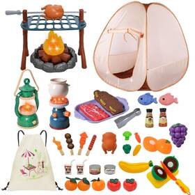 Dobiler 701915454994 Kids Camping Set Play Tent Indoor Outdoor Gear Toys