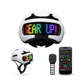 Docgari 973966341606 Bike Helmet With Light - Diy Led Screen For Scoote... Fast Ship