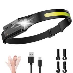Docho 711271885035 Rechargeable Headlamp 230 Wide Beam Head Lamp Motion Sensor Led Headlights 5