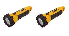 41-2524 Dorcy 2 Pk Floating Led Flashlight With Carabineer Clip 150 Lumens