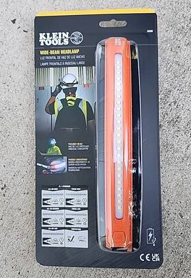 5380038 Dr. Gustav Klein Tools Wide-beam Headlamp With Strapitem #5380038 Model #56308