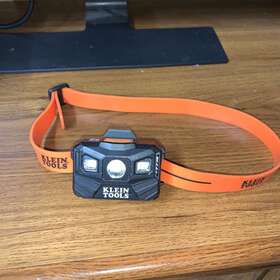 56034 Dr. Gustav Klein Headlamp #56034 Rechargeable Usb With Rubber Band Same Day Shipping