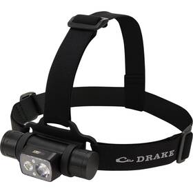 Da0092-blk Drake Evo1500 Lumen Black Osfm Headlamp