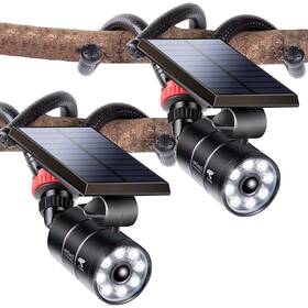 100-week Drawgreen Bz-h2 Solar Motion Sensor Camping Lights Aluminum Case Free Refund/replac
