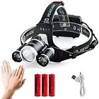 Dt42150 Motion Sensor Headlamp Bright Light Modes Waterproof Headlight 6903942312429