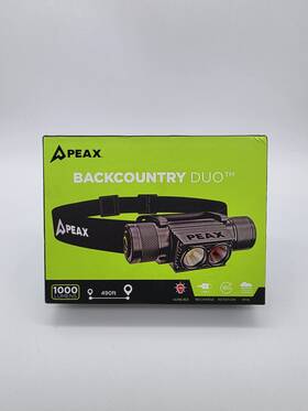Duo 850030742087 Peax Backcountry Headlamp 1000 Lumens New Sealed