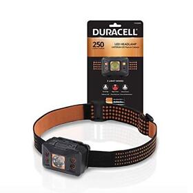 Duracell 250 Lumen Motion-activated Led Headlamp With Night Vision
