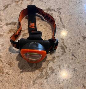 Aafl111bj Duracell Armor All Super Bright Led Headlamp 3 Light Modes -adjustable Batteries Inc