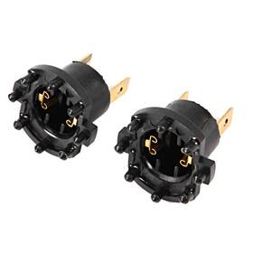 Dweekiy Dweekiyna076gemop Car Headlight Socket Holder 1 Pair H7 Replacement Bulb Adap