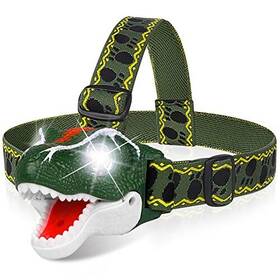 Dx Da Xin 710638533817 Dinosaur Headlamp T-rex Led Headlamps For Kids - Scratch And Dent