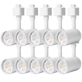 Eaglod 734038271254 10w Track Lighting Heads Dimmable H Light Warm White 2700k Halo T