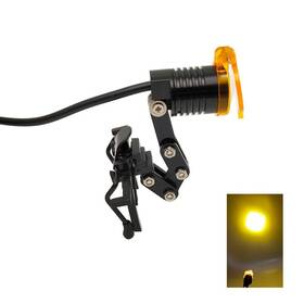 East 792057340887 3w Clip Clamp Led Head Light Lamp With Filter For Dental Binocular Loupes Gla