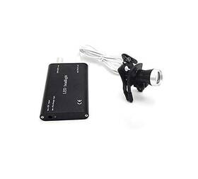 Aub07m9v8xyp East 3w Led Head Light Lamp Headlight For Surgical Loupes Glasses Clip-on Type Bla