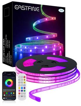 St02-rgb-wp Eastfine 100ft Outdoor Led Strip Lights Waterproof 480 Leds Dimmable Ligh