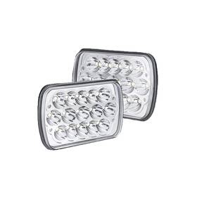 H6054 Edenshow 737311175959 Led Headlights 5x7 Assembly Hi/low Sealed Beam H4 9003 Plug