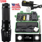 Ehl0392usght Boruit Flashlight Led Military Tactical Zoomable Torch 707427719798