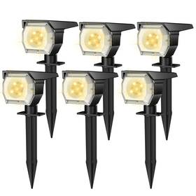 Cdd-6 Eiuio Solar Outdoor Lights 3 Lighting Modes Spot With A