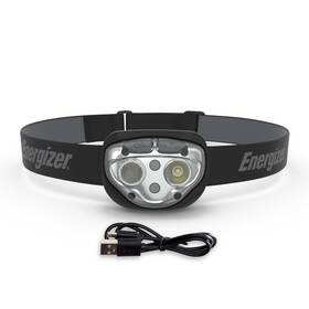 Pro400 Energizer 039800138514 Rechargeable Led Headlamp Ipx4 Water Resistant High-powere