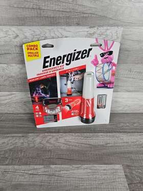 Energizer 039800139184 Auto Lights Kit 300 Lumens Led Headlamp And Flashlight Brand New