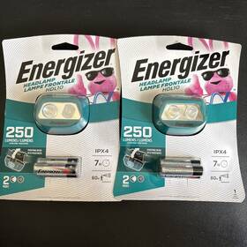 Energizer 039800141774 Headlamp 2 Modes 250 Lumen Headlight - Green New