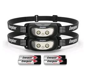 Energizer 039800142375 Led Headlamp Pro 2-pack Ipx4 Water Resistant Headlamps High-performance Head