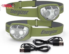 Energizer 313107970993 Headlamp Rechargeable 2-pack Ipx4 Water Resistant Ultra Bright Multiple Lig