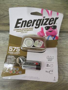 90116612 Energizer 575 Lumen Hybrid Powered Led Headlamp