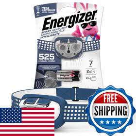 Energizer B0b8pcbf6q Smart Voice Activated Led Headlamp Flashlight 550 Lumen Ipx4 Water