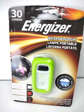 Enfw2ce Energizer Eveready Battery Light Wearable Wb 3 Mode Batteries Included