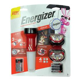 Enhdb2sah Energizer Storm Prep Light Combo Kit 2 Led Headlamps Flashlight