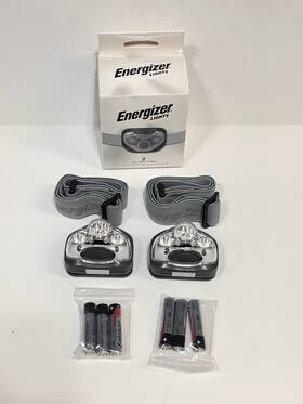 Enhdca32e Energizer New Led Headlamp Camping Hiking 260 Head Light - 2 Pack