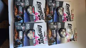 Hdd323 Energizer Ultimate Headlamp 400 Lumens Led 5 Modes Black Lot Of 4